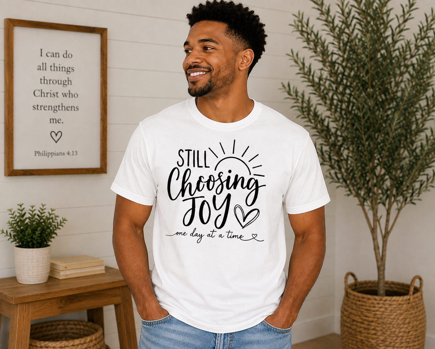 MENS CREW NECK TEE'S